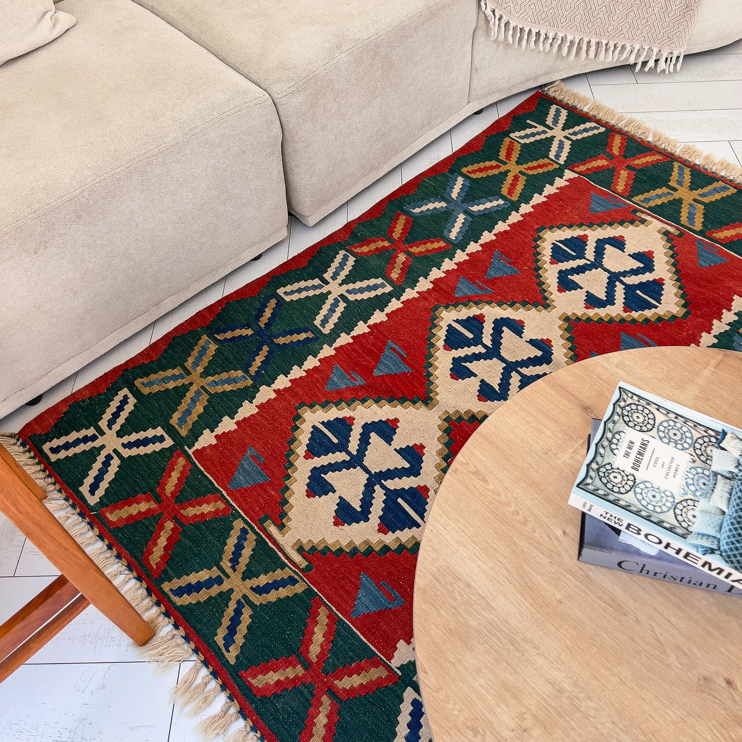Pepuza El Dokuma Uşak Kilim