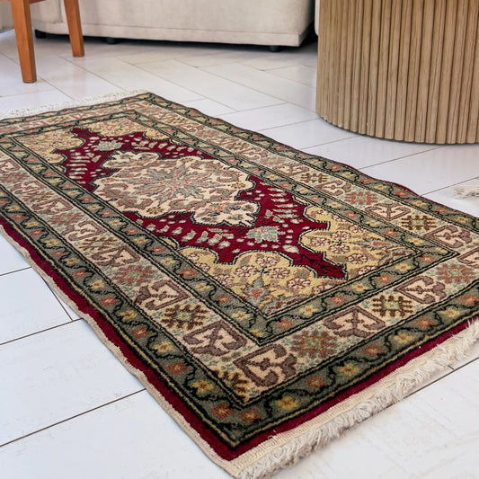 Mazaka El Dokuma İkiz Bünyan Halısı