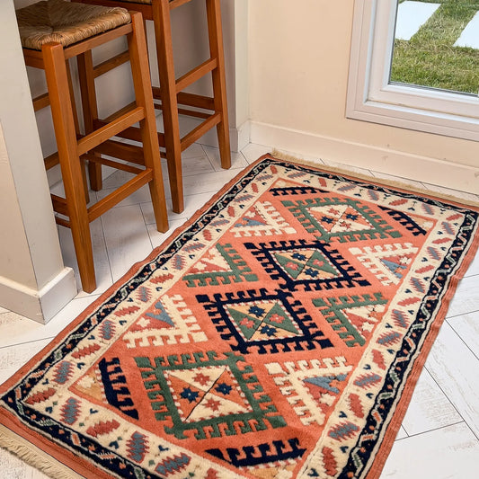 Gordion El Dokuma Yörük Halısı