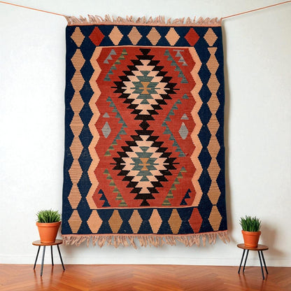 Nisa El Dokuma Uşak Kilim