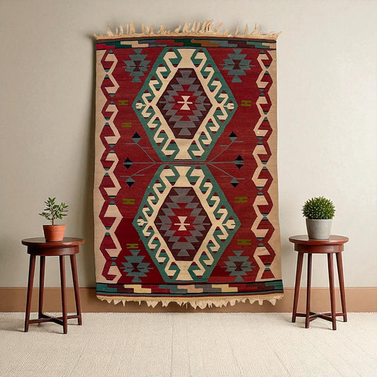 Sebaste El Dokuma Uşak Kilim
